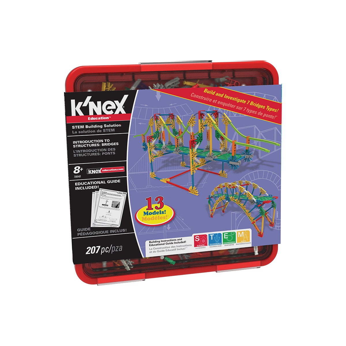 K'NEX EDUCATION - 207PC BRIDGES (4) ML